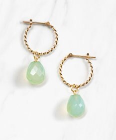 TOCCA 【WEB限定】LEGAME PIERCED EARRINGS L K10 天然石 ピアス L