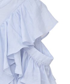 earth music&ecology ２ＷＡＹフリルブラウス