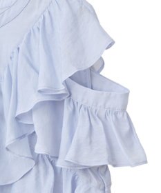 earth music&ecology ２ＷＡＹフリルブラウス