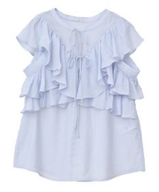 earth music&ecology ２ＷＡＹフリルブラウス