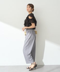 earth music&ecology ２ＷＡＹフリルブラウス