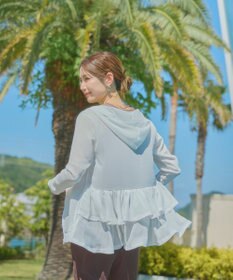 OP／FILA 【Ocean Pacific】ラッシュガード/レギンス付き 水着5点セット