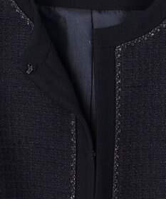 ANY SIS リップルボーダーストレッチ ジャケット