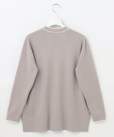 J.PRESS LADIES 【洗える】 レーヨンストレッチフルニードル カーディガン