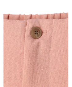 earth music&ecology カットツイルスリットセミフレアパンツ