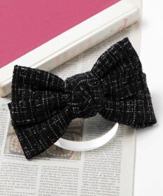 WEGO L柄リボンバレッタ