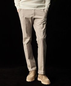 JOSEPH ABBOUD 【キングサイズ・ウエストも伸びる！/ストレッチ/暖かい/オーガニック】オーガニックカルゼストレッチ パンツ