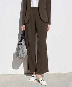 ICB L 【新色追加・防シワ・速乾・洗える】Fied ワイドパンツ カーキ系