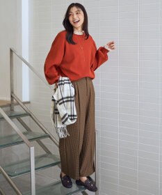 ANY 【LEE掲載/6サイズ展開/裏起毛/ウエストゴム】ウォームワイドパンツ