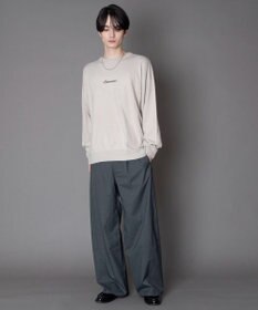 WEGO アクセ付きワンポイントニットプルオーバー（LS）