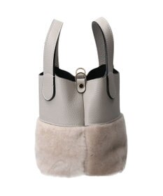 INTER-CHAUSSURES 【RIPANI】ムートンコンビハンドバッグ