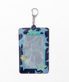 WEGO 【痛バ＆推し活グッズ】デニムグラフィックカードホルダーキーホルダー