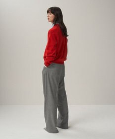 ATON MERINO COLLEGE KNIT | Vネックセーター
