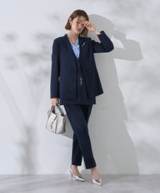 YECCA VECCA ストレッチピンタックパンツ