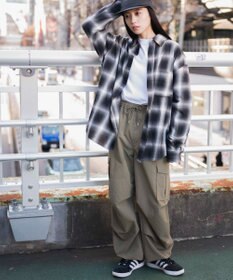 WEGO オンブレチェックシャツ