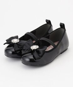 ANY KIDS エナメル フラット シューズ