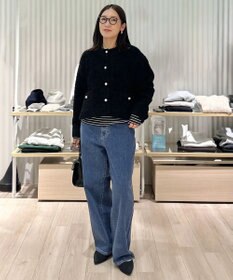 UNFILO L 【STORY×UNFILO】シャギーニット カーディガン