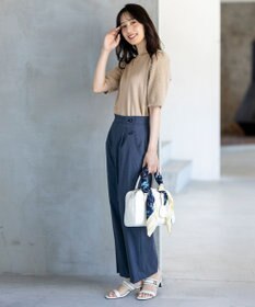 ANY SIS L 【洗える】シャギースリーブ ニット