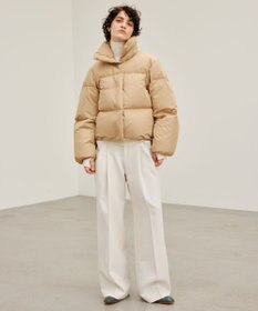 BEIGE， LAC / 2WAYストレッチワイドタックパンツ