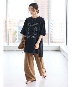 CRAFT STANDARD BOUTIQUE シルケット天竺　スクエアＰＴ　ＢＩＧ　Ｔｅｅ　Ｓ／Ｓ