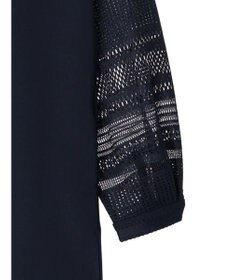 Green Parks 洗える袖レースワンピース