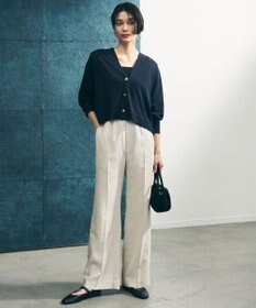 UNFILO L イージーカーディガン クロップド