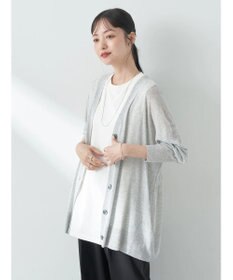 earth music&ecology シアーＢＩＧカーディガン