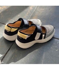 MODE ET JACOMO <MODE ET JACOMO>【軽量】厚底ベルテッドスニーカー