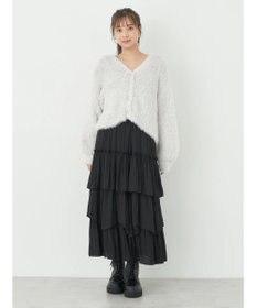 earth music&ecology ランダムティアードスカート