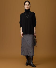 自由区 S 【SHIHOさん着用】エンブロイダリー スカート