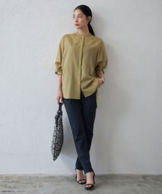 ICB L 【洗える】 テックストレッチ レギンスパンツ