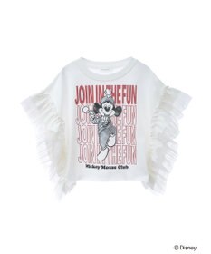 Green Parks ミッキーマウスクラブハウス／袖フリルショート丈ＴＥＥ