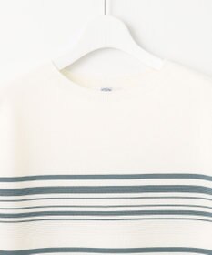 J.PRESS LADIES 【WEB限定カラーあり・洗える】LINKS DOLMAN ホールガーメント ランダムボーダー ニット