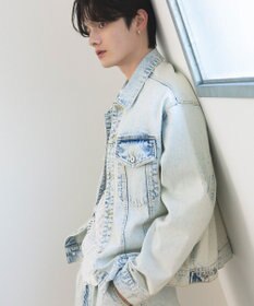 CRAFT STANDARD BOUTIQUE ハイブリーチケミカル加工デニムジャケット