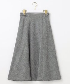 ANY SIS 【洗える】ベルトポイントフレア スカート
