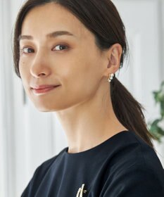 ANY 【WEB限定】ラインパールピアス(両耳用)