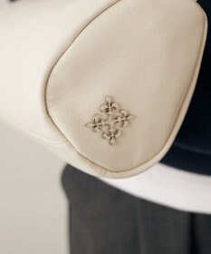 russet ソフトレザーロールショルダーバッグ(CE-1661)