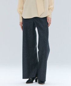 BEIGE， MONTAIGNE / イージーウエストウールワイドパンツ