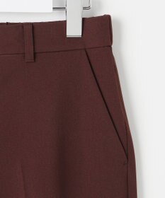 自由区 L 【19号サイズまで展開・カタログ掲載】TRギャバ裏起毛ワイド パンツ