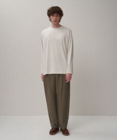 ATON SUVIN60/2 | オーバーサイズ L/S Tシャツ - UNISEX