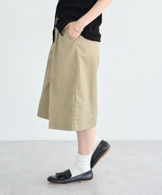 earth music&ecology タックハーフパンツ