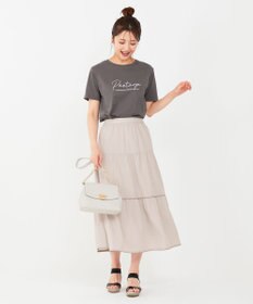 ANY SIS 【撥水・UVカット・速乾】ティアード スカート