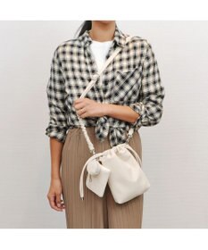 UNBILLION cachecache バンジーコード巾着スマホショルダー