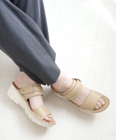 Pointer 本革 超軽量2WAY ツーバンドサンダル