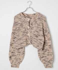 WEGO ミックスブークレ2WAYカーディガン