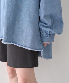 earth music&ecology 【予約】ウエスタンデニムシャツ