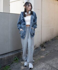 WEGO カレッジロゴBIGZIPパーカー