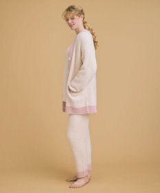 une nana cool カラーブロッキング　カーディガン