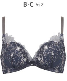 WACOAL 【夏めくブラ】 ブラジャー メッシュ素材(カップ) 吸汗速乾(肌側カップサイド・パッド受け・ワイヤーループ) 背中すっきり レディース BRB465 /ワコール