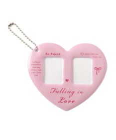 WEGO 【推し活＆痛バ】ハートIDフォトケースキーホルダー